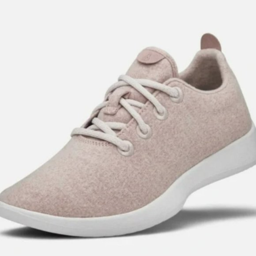 Allbirds Women's Merino Wool Rose Pink‎ Walking Running Sneakers Shoes Size 8